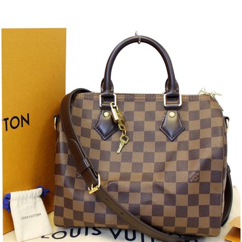 lv speedy 35 damier bandouliere|authentic louis vuitton speedy 25.